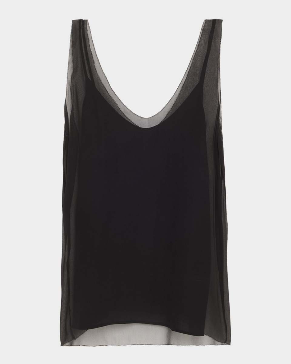Chiffon Sleeveless Slip Top